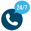 24_7 SUPPORT _ EMERGENCY RESPONSE Icon 24_7 SUPPORT _ EMERGENCY RESPONSE Icon